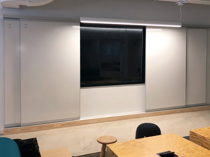 VIP+ Divider System-Media Wall